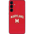 University of Maryland Collegiate Text Red Galaxy S25 Skin